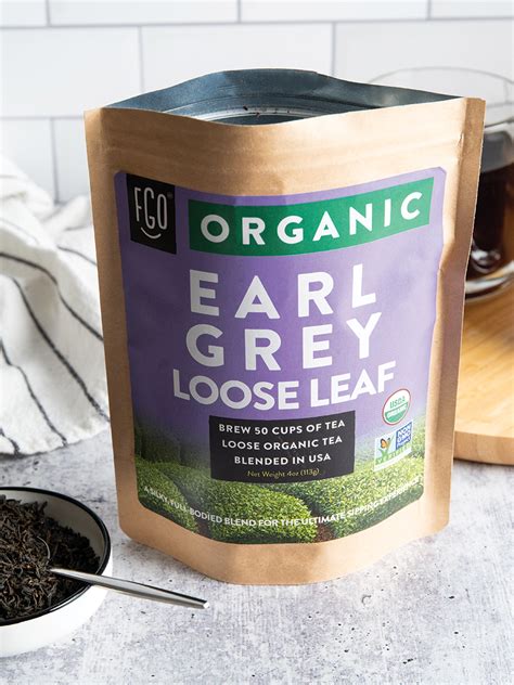 Earl Grey Loose Leaf Tea Fgo From Great Origins