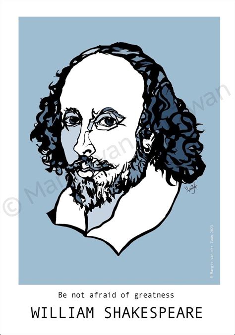 William Shakespeare Poster Literary T Author Print Book Lover