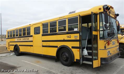 1998 Thomas Built Saf T Liner Mvp Er Bus In Tulsa Ok Item Db2284