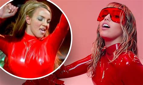 Miley Cyrus Pays Homage To Britney Spears On Instagram In Mother S