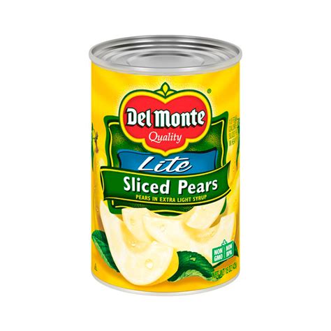 Peras Trozadas Del Monte Light En Lata 425 G Carrefour