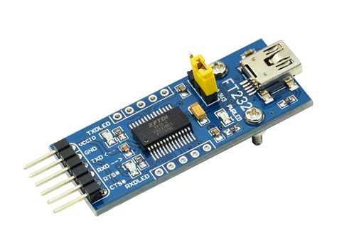 Ft232 Usb Uart Board Mini Usb Waveshare Usb To Uart Solution With Usb Mini Connector