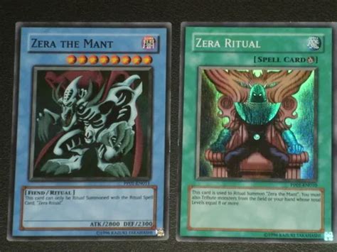 Ritual Yugioh Super Zera The Mant Meses Sin Inter S