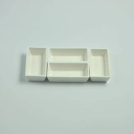 Alumina Al O Ceramic Boats Heeger Materials