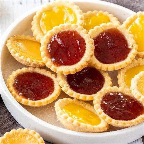 Traditional Neenish Tarts Recipe Afternoon Tea Recipes Jam Tarts