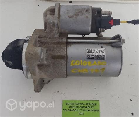 Motor Partida Arranque CHB151 Chevrolet Colorado Yapo Cl