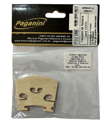 Cavalete Para Violino De Madeira Maple Paganini