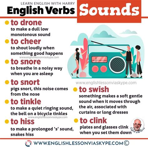 Learn English Verbs Expressing Sounds Learn English With Harry 👴