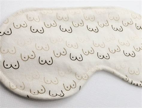 Nude Boob Print Sleep Mask Fun Novelty Gift For Him Or Her Etsy Ireland
