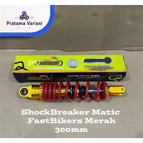 Jual Shockbreaker Belakang Motor Matic Fastbikers Ukuran Mm Tersedia