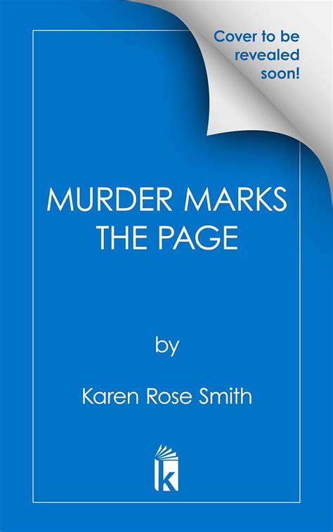 Murder Marks The Page A Tomes And Tea Mystery Series Kindle Edition