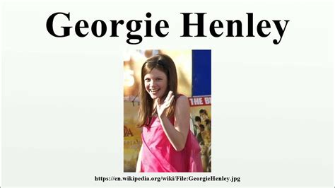 Georgie Henley Youtube