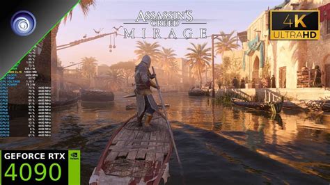 Assassinss Creed Mirage 4k Ultra Settings Rtx 4090 Ryzen 7