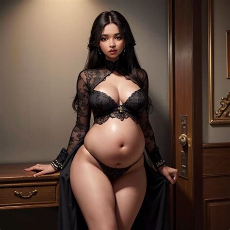Ebony Pregnant Porn Pic