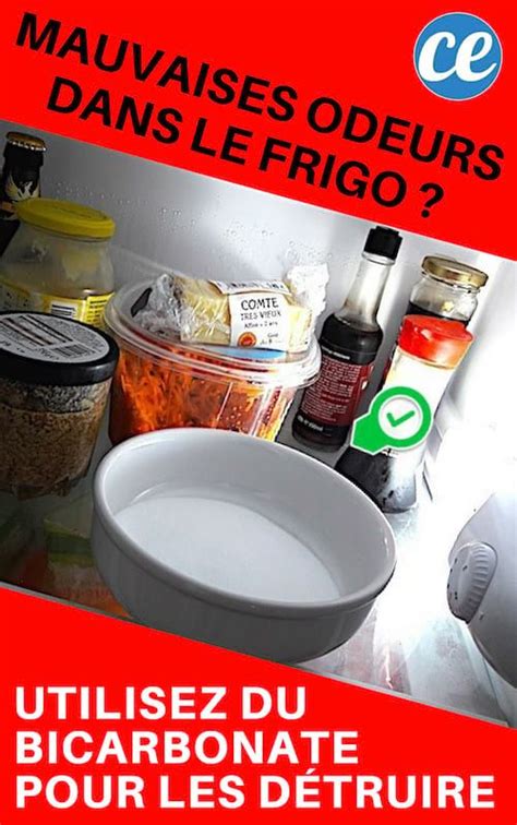 Odeurs Naus Abondes Dans Le Frigo Utilisez Du Bicarbonate Pour Les