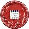 Amazon Hanna K Signature Collection Round Party Plates 10 Red