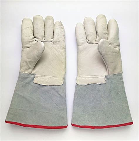 Cryogenic Gloves Waterproof Low Temperature Resistant Ln2 Liquid Nitrogen Protective Gloves Cold