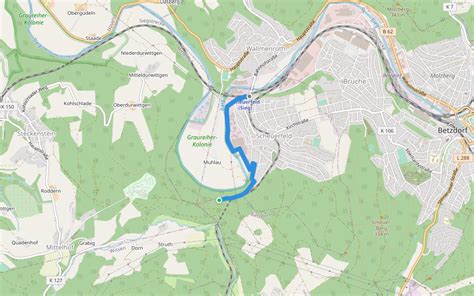 Natursteig Sieg Zugang Scheuerfeld Walking And Running Trail Pacer