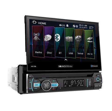 Auto Estereo Pantalla Soundstream Vr B Bt Cd Dvd Usb Nuevo