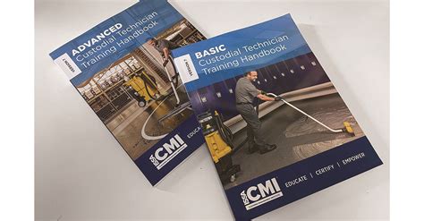 Cmi Custodial Technician Basic Or Advanced Handbook Version 7