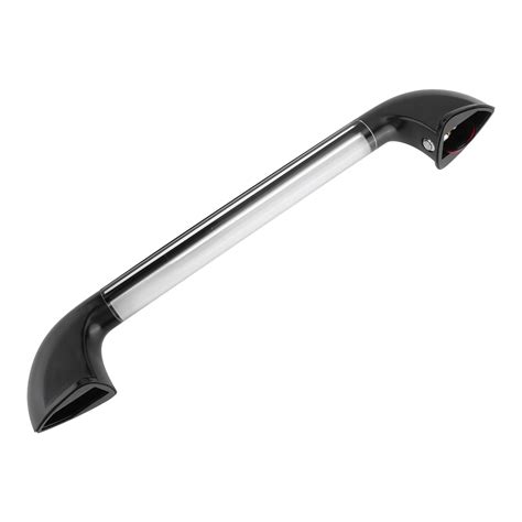 18in Grab Handle Assist Zinc Alloy Led Lighted Handrail For Campervan Yacht 12v 24v