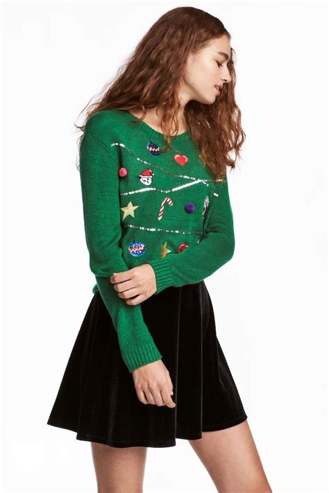 Jersey Navideño Verde De Handm Para Navidad 2018 Christmas Outfit Men