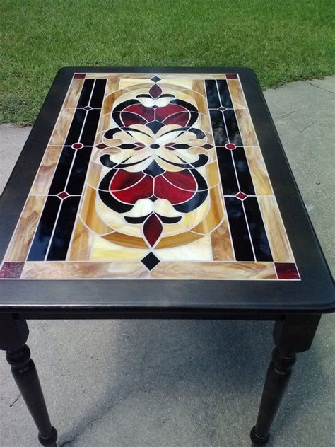 129 Best Images About Stained Glass Mosaic Table Top Ideas On Pinterest