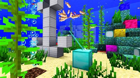 RIESIGES AQUARIUM BAUEN Mit Allen Unterwasserneuheiten Minecraft