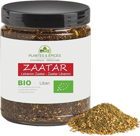 Plantes Epices Mélange Zaatar Za atar Libanais BIO 100g Pot