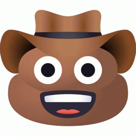 Cowboy Pile Of Poo Sticker Cowboy Pile Of Poo Joypixels Discover