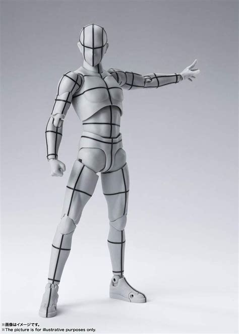 Shfiguarts Body Kun Wire Frame Gris Couleur Ver Environ 150Mm Pvc