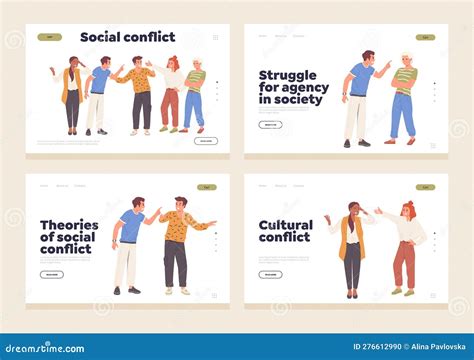 social conflict due  racial cultural  gender difference concept