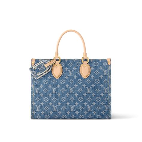 Onthego Mm Monogram Women Handbags Louis Vuitton