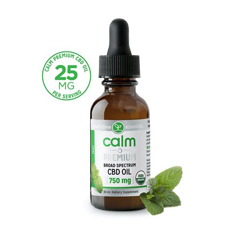 Calm Premium Cbd Oil Mg Mint Zero Thc