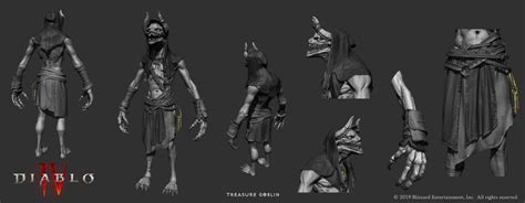 ArtStation - Diablo 4 Treasure Goblin, Jairo Sanchez | Goblin, Diablo ...