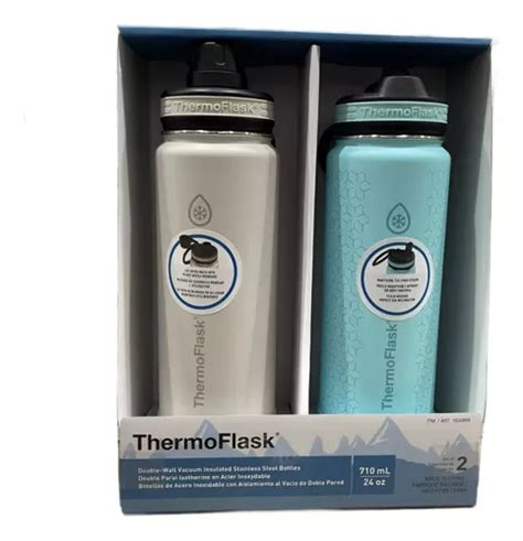 Thermo 710 Ml Acero Inoxidable Thermoflask 2 Termos C tapa Envío gratis