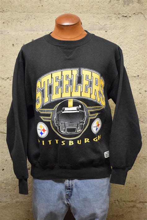 Vintage Pittsburgh Steelers Logo 7 Sweatshirt 90's Medium - Etsy