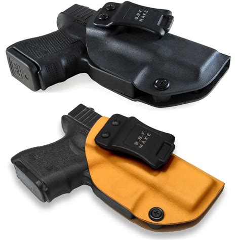 Bbf Make Iwb Tactical Kydex Holster Fits Glock 26 Glock 27 33 Gun