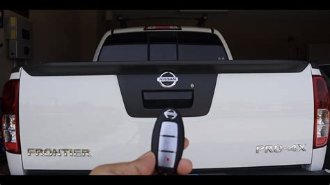 Must Do Nissan Frontier Tailgate Hack Intelligent Key Youtube