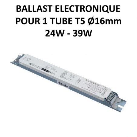 Ballast électronique pour 2 tubes fluorescents 24W 39W