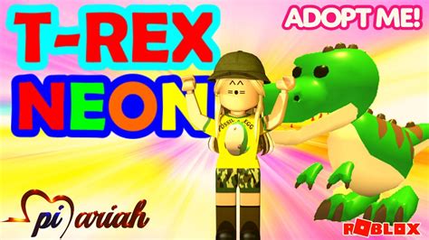 FAZENDO T REX NEON NO ADOPT ME FOSSIL EGG Roblox YouTube