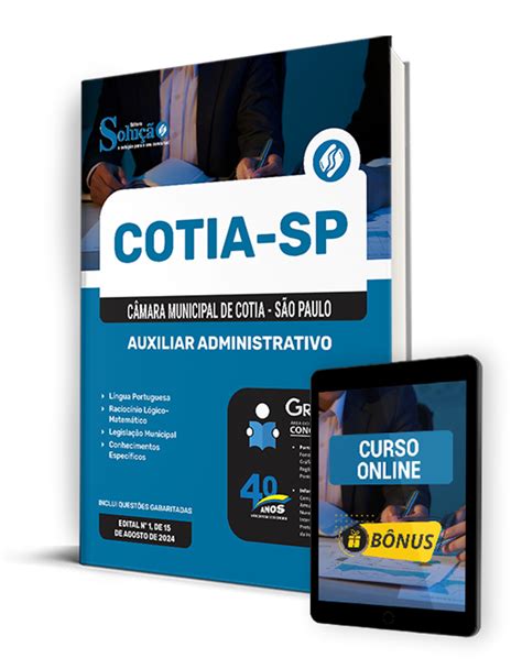 Download Apostila Concurso Câmara de Cotia SP 2024