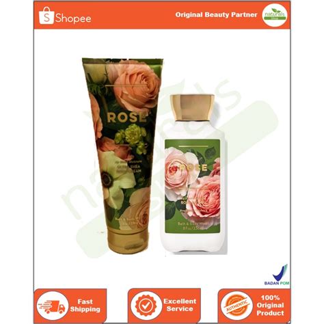 Jual BBW Bath And Body Works ROSE Body Cream 226 Gr Body Lotion 236