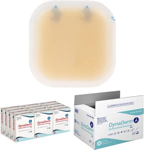 Dynarex Dynaderm Hydrocolloid Dressing 2x2 Thin 1210cs