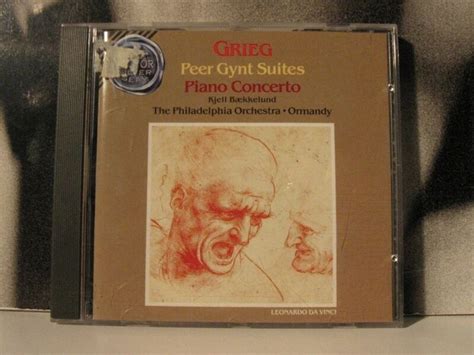 Grieg Peer Gynt Suites Piano Concerto Ormandy Baekkelund Cd Near