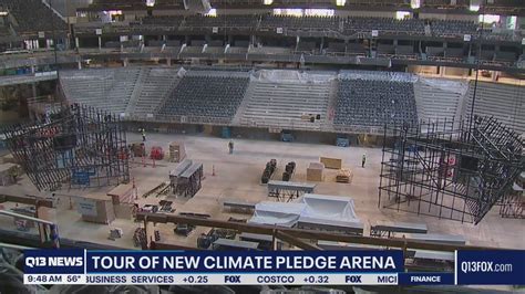 Tour Of New Climate Pledge Arena Home Of Seattle Kraken Q Fox