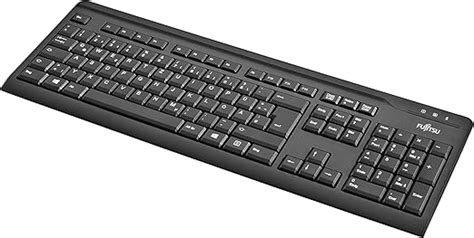 Fujitsu Kb Tastatur Usb Qwertz Deutsch Schwarz Einfarbig Amazon De