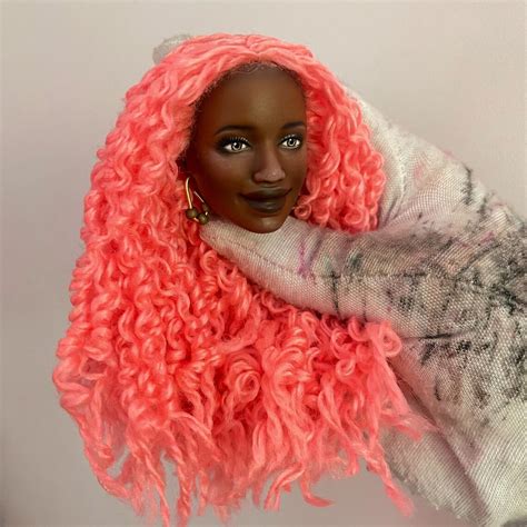 Ooak Barbie Head Only Custom Repaint Art Doll Etsy