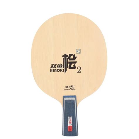 Raquete De T Nis De Mesa De Peixe Duplo Genu No Ping Pong L Mina Hinoki