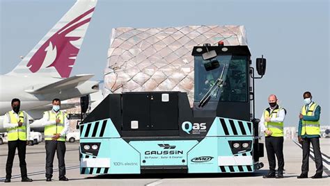 Qatar Airways Deploys Gaussins Electric Air Cargo Transporter